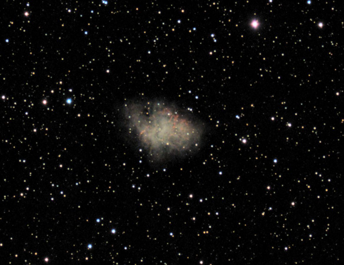 m1 seen using Celestron RASA 8 and ZWO ASI183MC