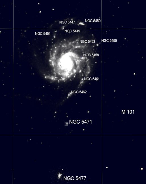 m101 starmap