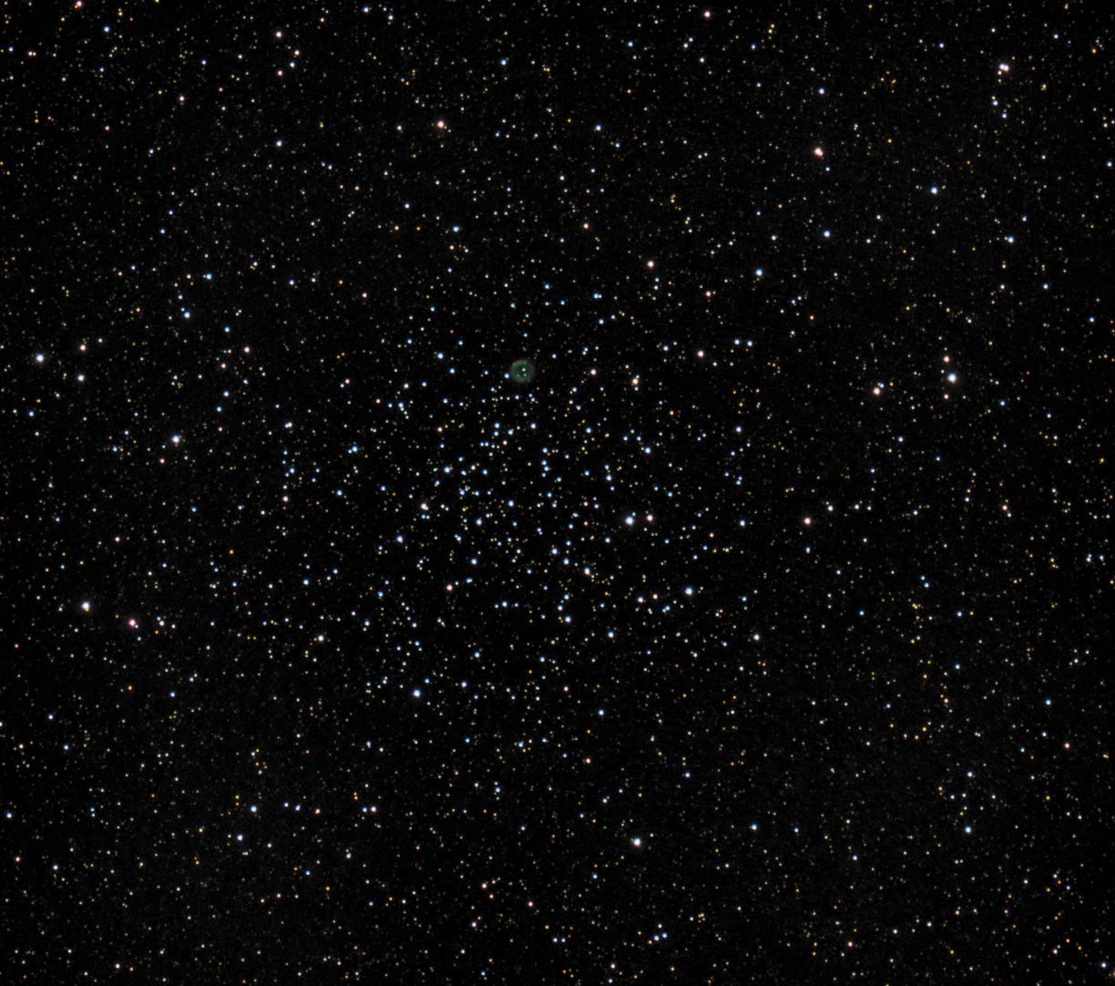 m46 seen using Celestron RASA 8 and ZWO ASI183MC