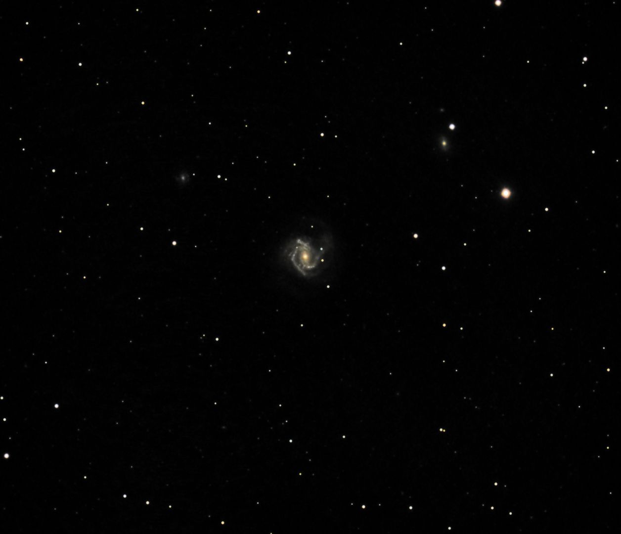 M61 on May 15, 2020 seen using Celestron RASA 8 and ZWO ASI183MC