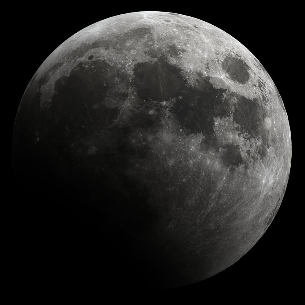 Eclipse at 1:16 am EDT Mar 14, 2025