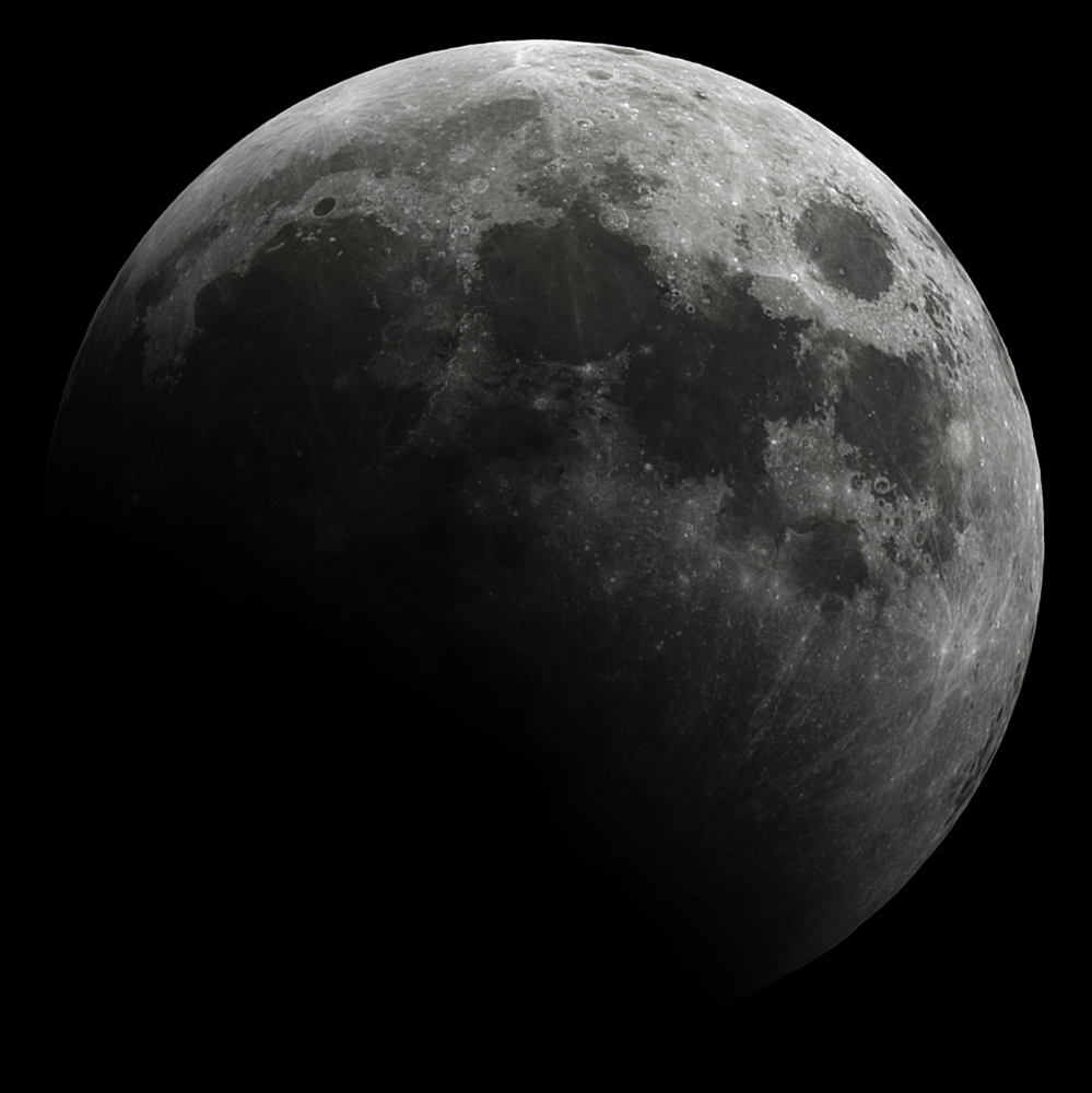Eclipse at 1:26 am EDT Mar 14, 2025