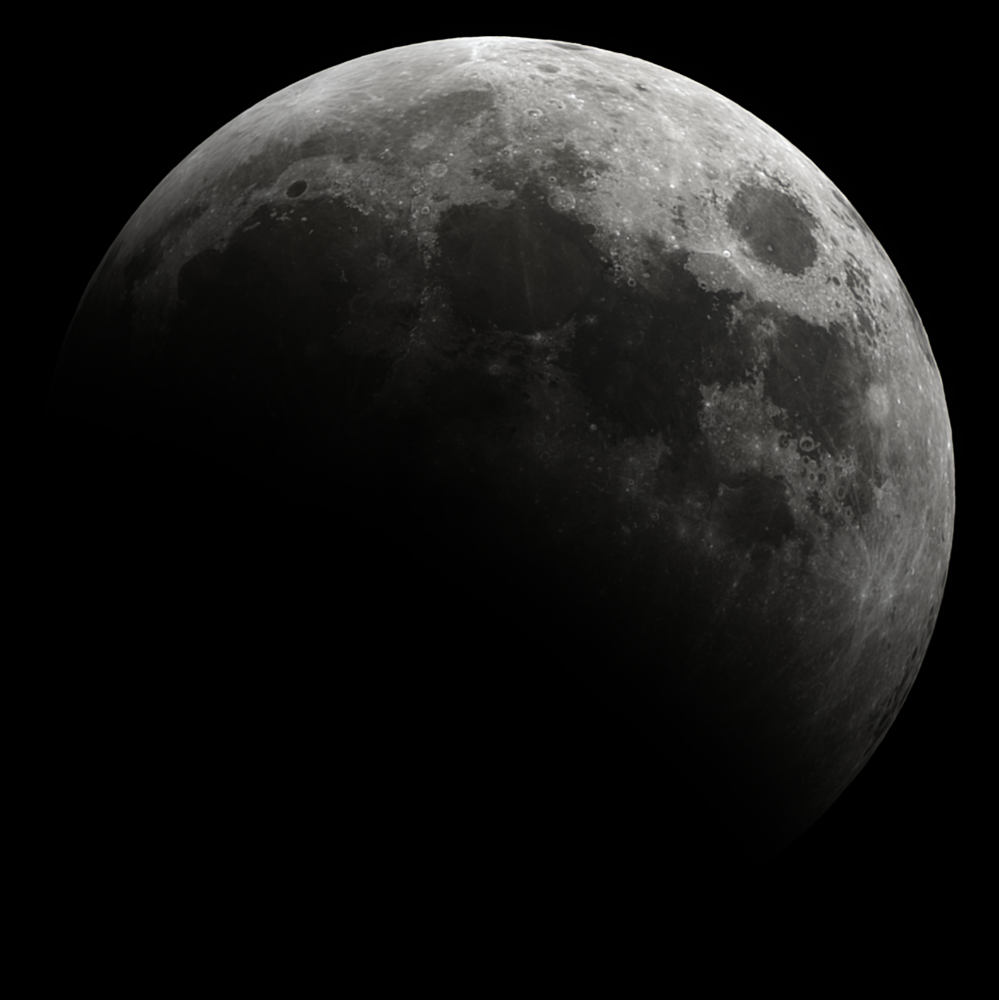 Eclipse at 1:36 am EDT Mar 14, 2025