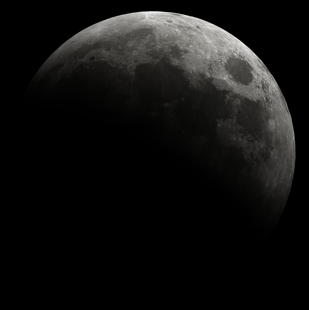Eclipse at 1:45 am EDT Mar 14, 2025