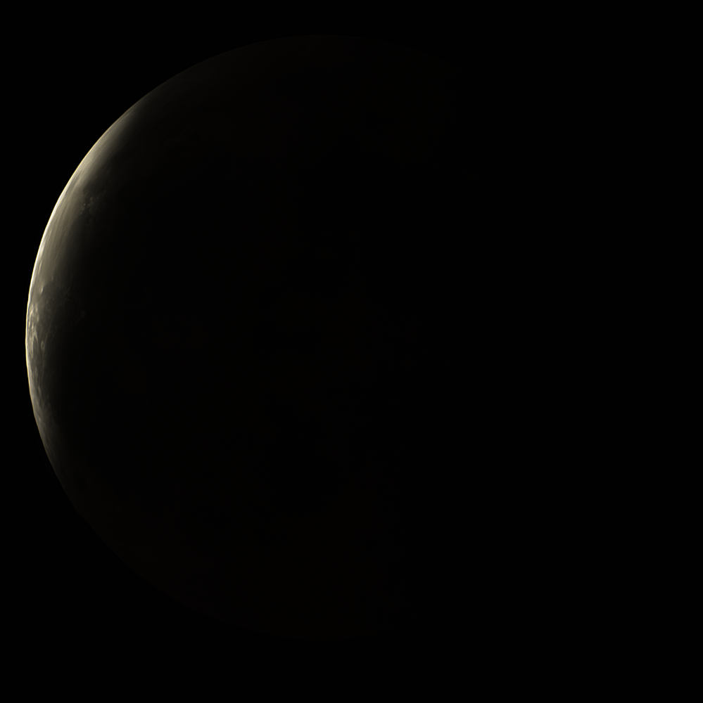 Eclipse at 3:38 am EDT Mar 14, 2025