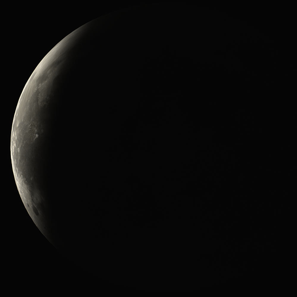 Eclipse at 3:44 am EDT Mar 14, 2025