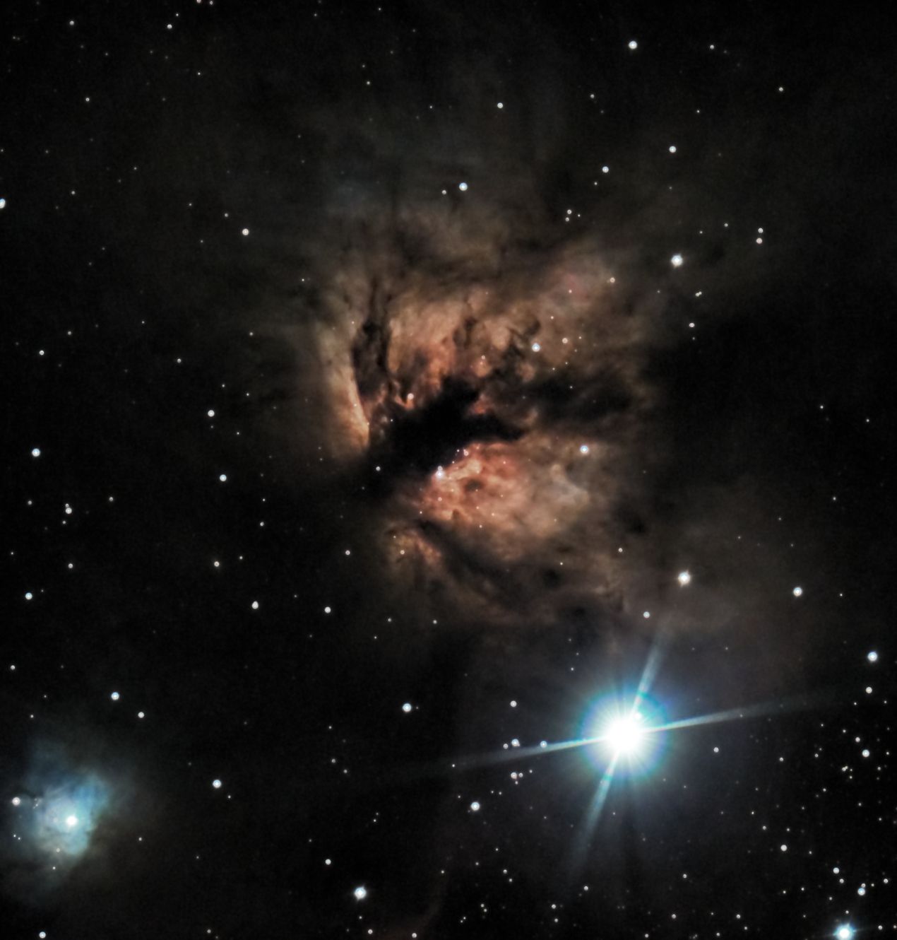 ngc2024 seen using Celestron RASA 8 and ZWO ASI183MC