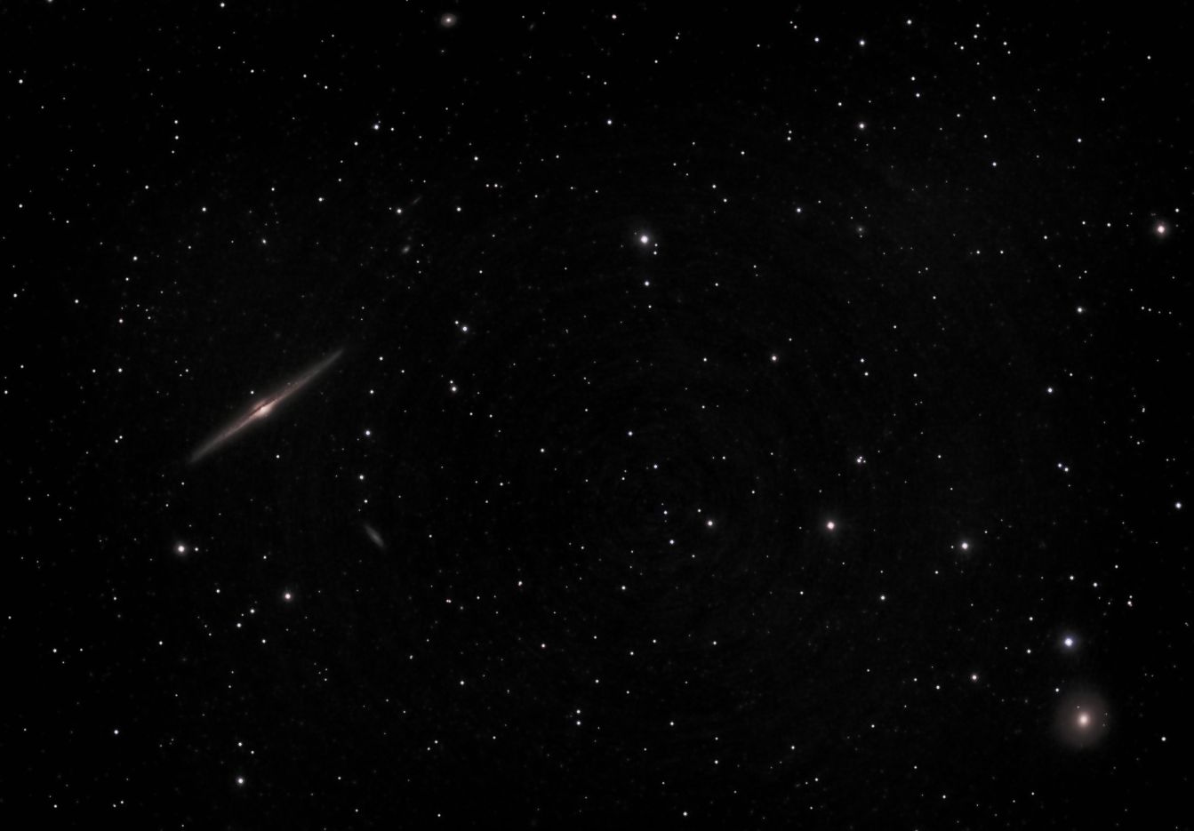 ngc4565 seen using Celestron RASA 8 and ZWO ASI183MC