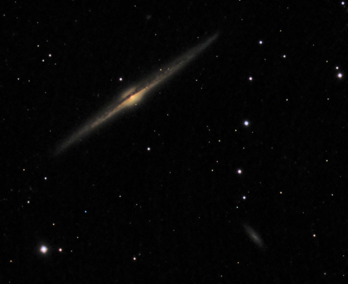 ngc4565 seen using Celestron RASA 8 and ZWO ASI183MC