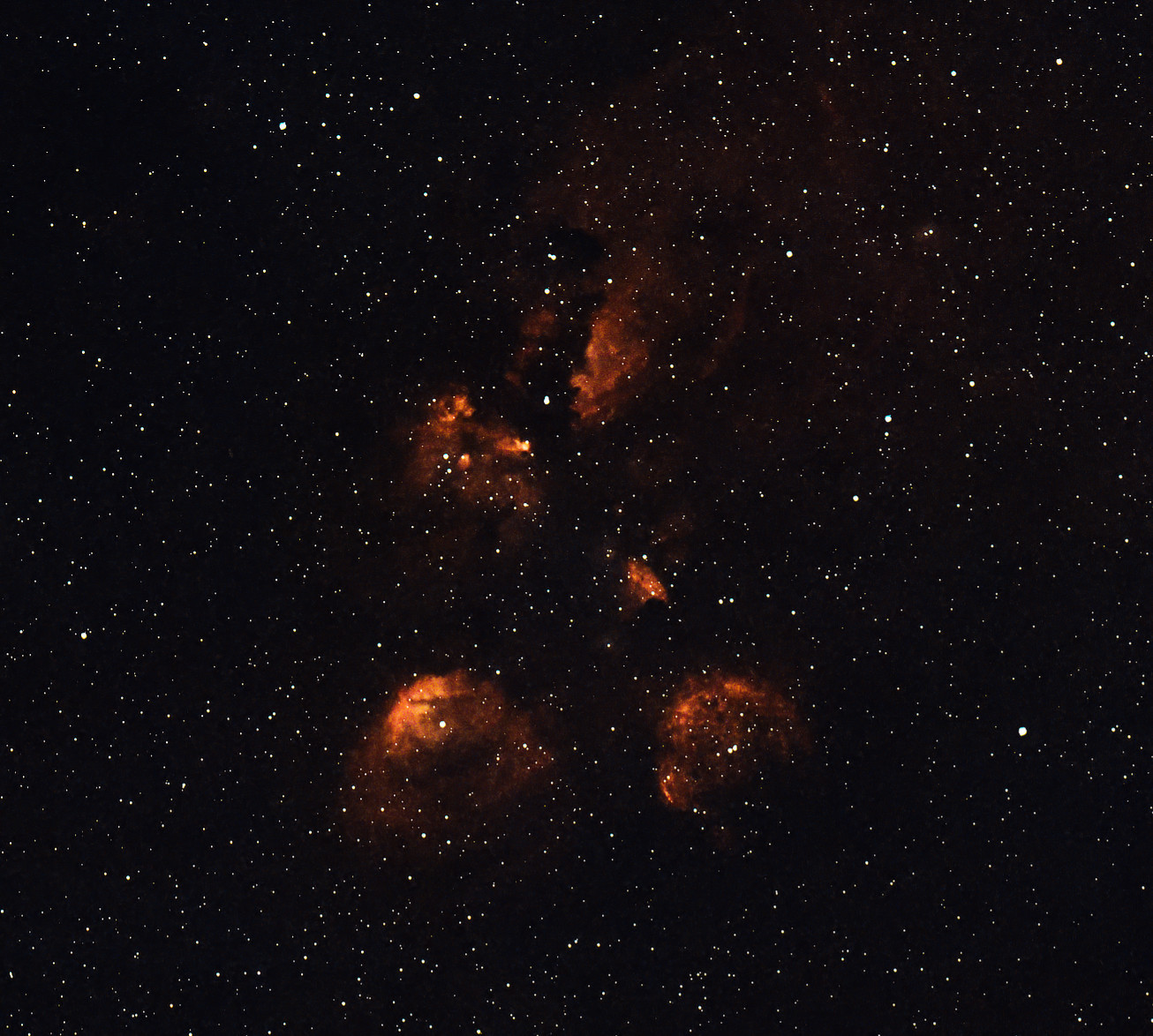ngc6334 seen using Celestron RASA 8 and ZWO ASI183MC